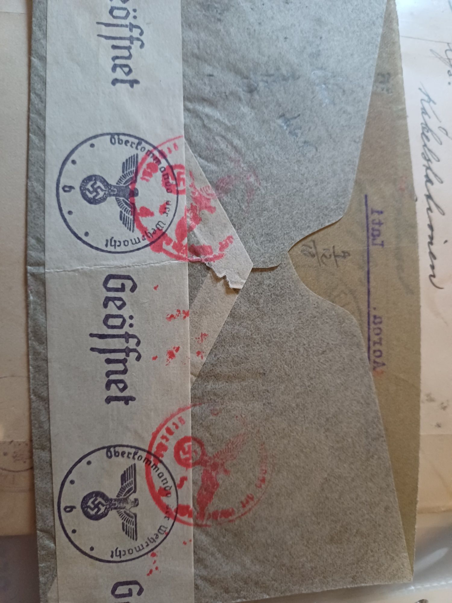 Envelope com selos