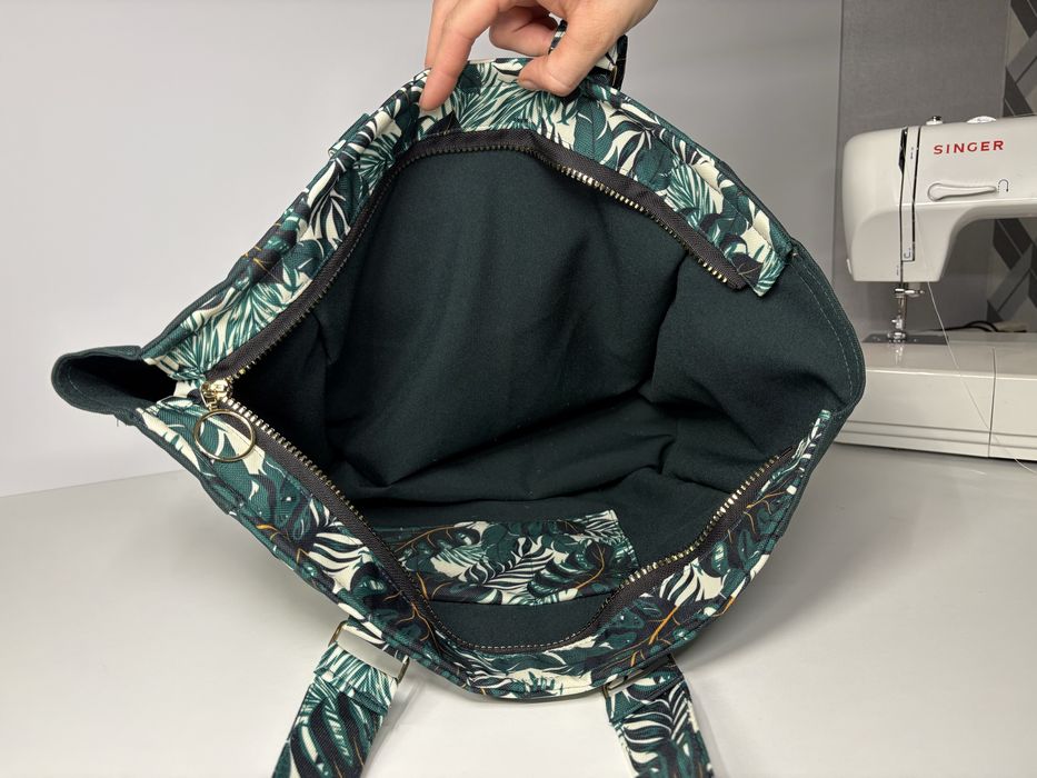 Torebka damska recznie szyta