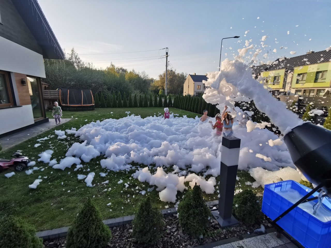 Dmuchana zjeżdżalnia zamek tor dmuchaniec piana party drink Bar wynaje