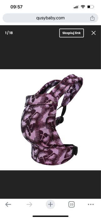 Nosidło QUSY Epic Ginko Licorice