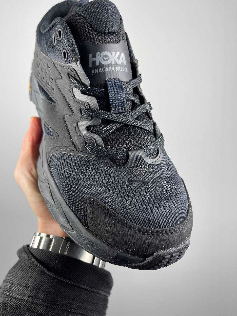 Чоловічі кросівки Hoka Anacapa Breeze Low
'Black'(літо/весна)