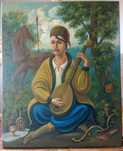"Козак мамай"картина маслом