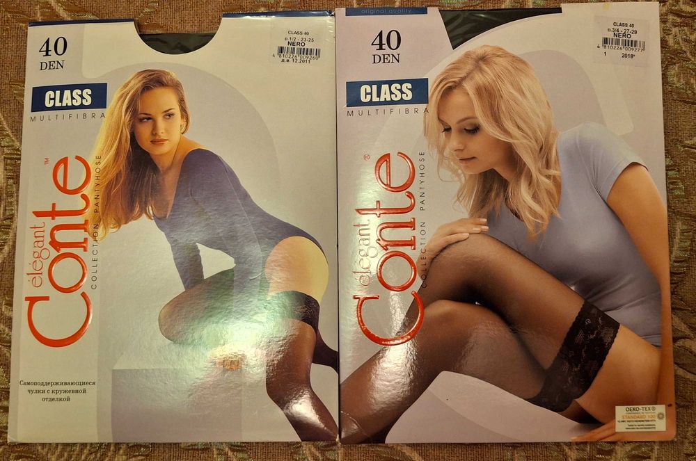 Колготки / чулки Conte 40 Den / майка Conte