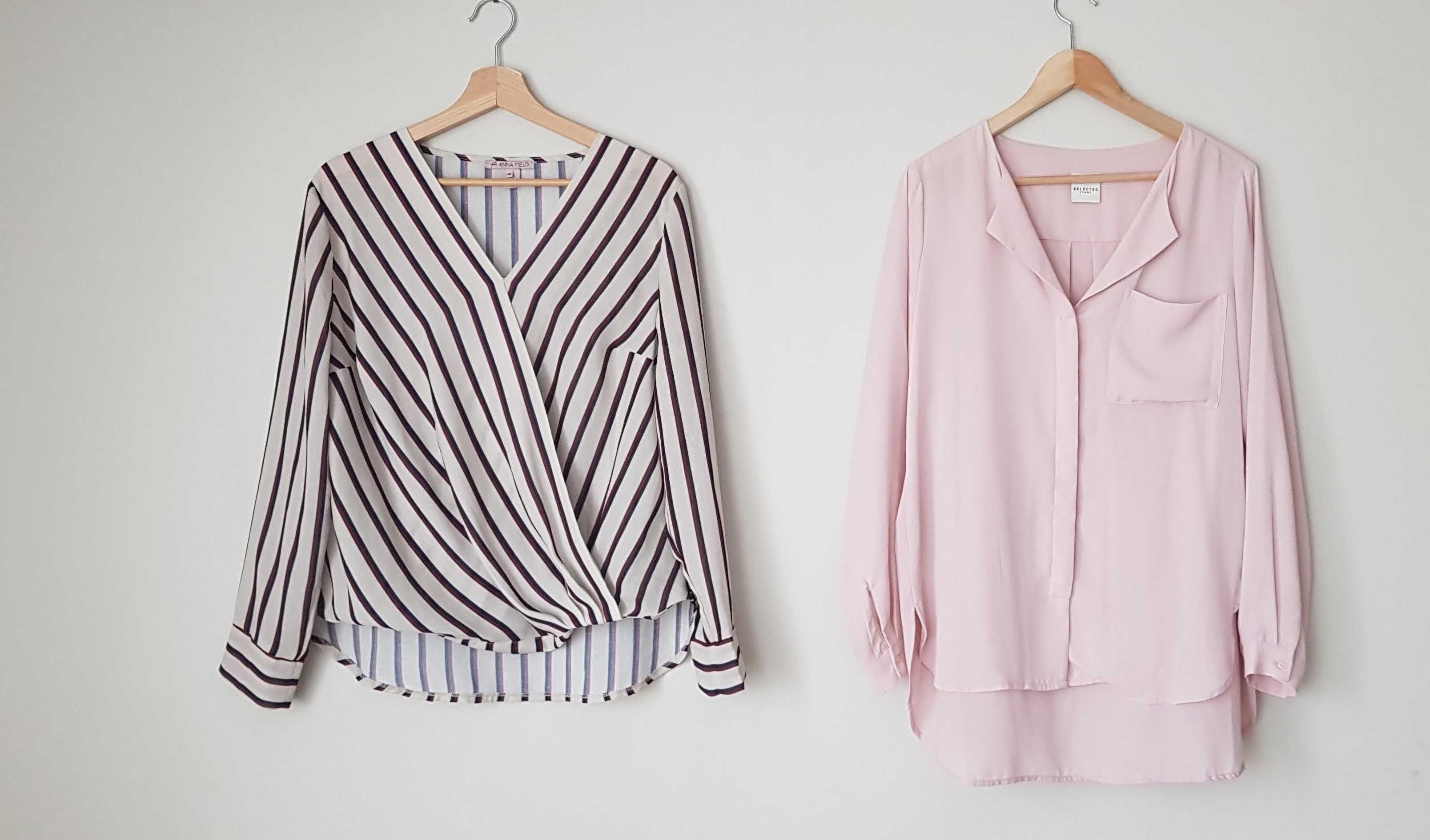 Selected Femme SFDYNELLA Bluzka sepia rose SE521E01250 rozmiar 38