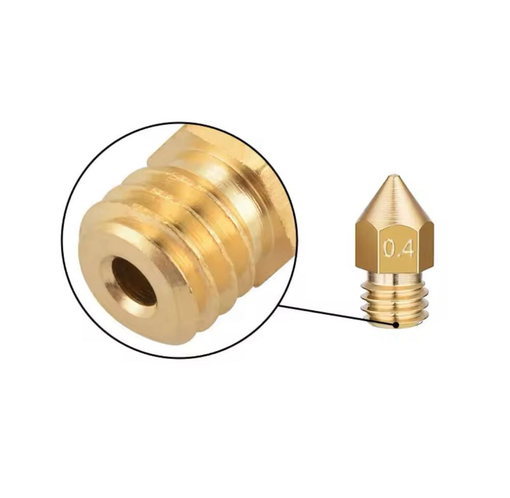 Zestaw dysz 0,4 mm, 0,8 mm do druku 3D