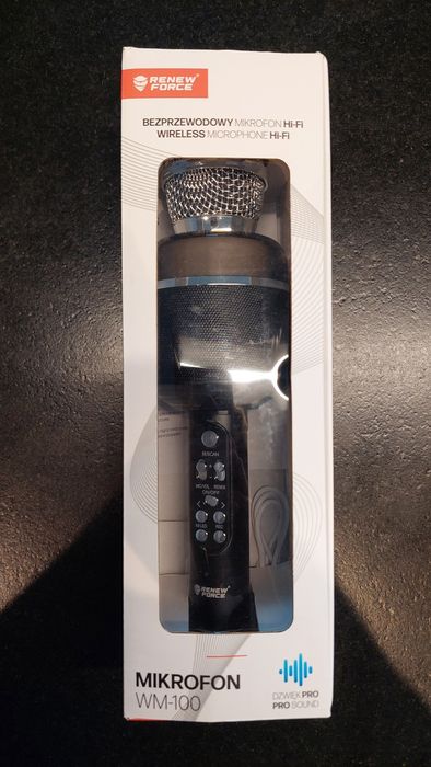 Mikrofon Karaoke RenewForce WM-100