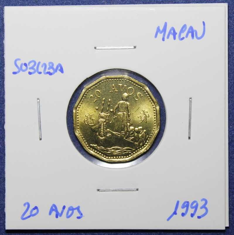 Moedas Macau - NOVAS