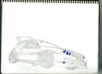 Faço e vendo retratos de carros por este valor de 5€ não negociáveis!!