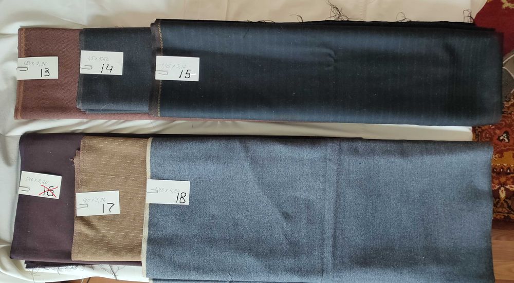 Тканина костюмна, СРСР