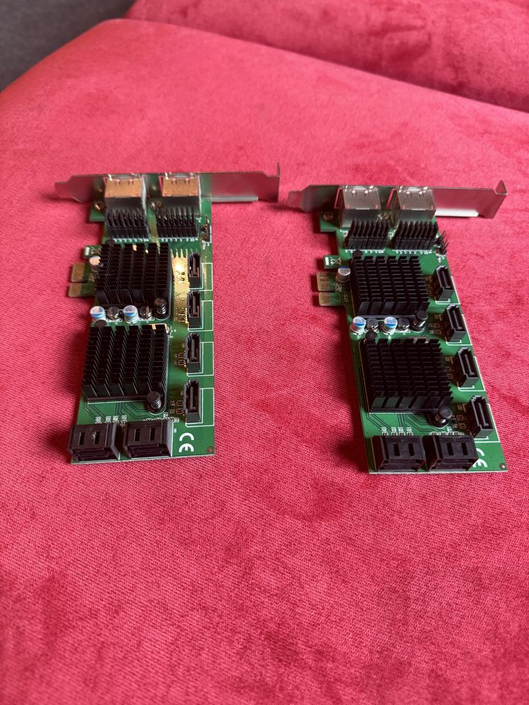 PCI sata expander, pci placa rede, pci usb expander