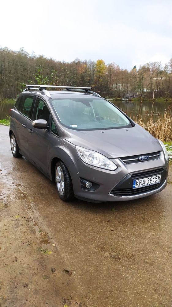 Ford Grand C Max Bezwypadkowy  Doinwestowany 7 osób