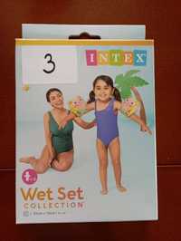Nowe, dmuchane rękawki do pływania INTEX