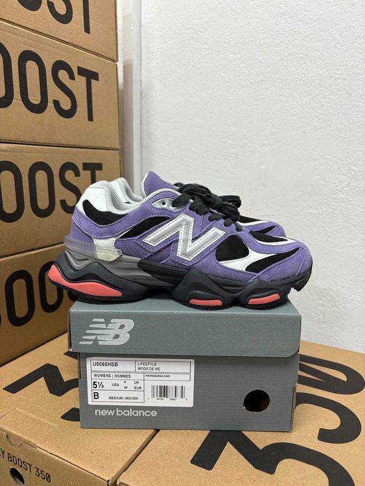 Кроссовки New Balance 9060 purple Нью Беленс 9060 фиолетовые 37 38 39