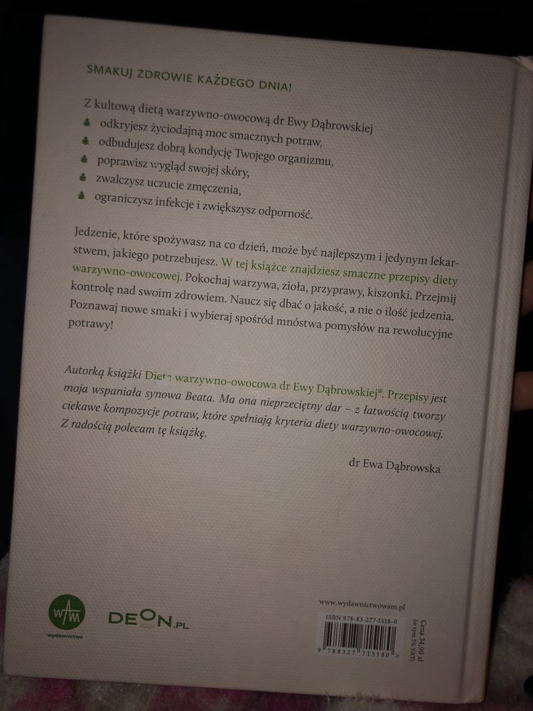 dieta warzywno- owocowa dr Ewy Dąbrowskiej