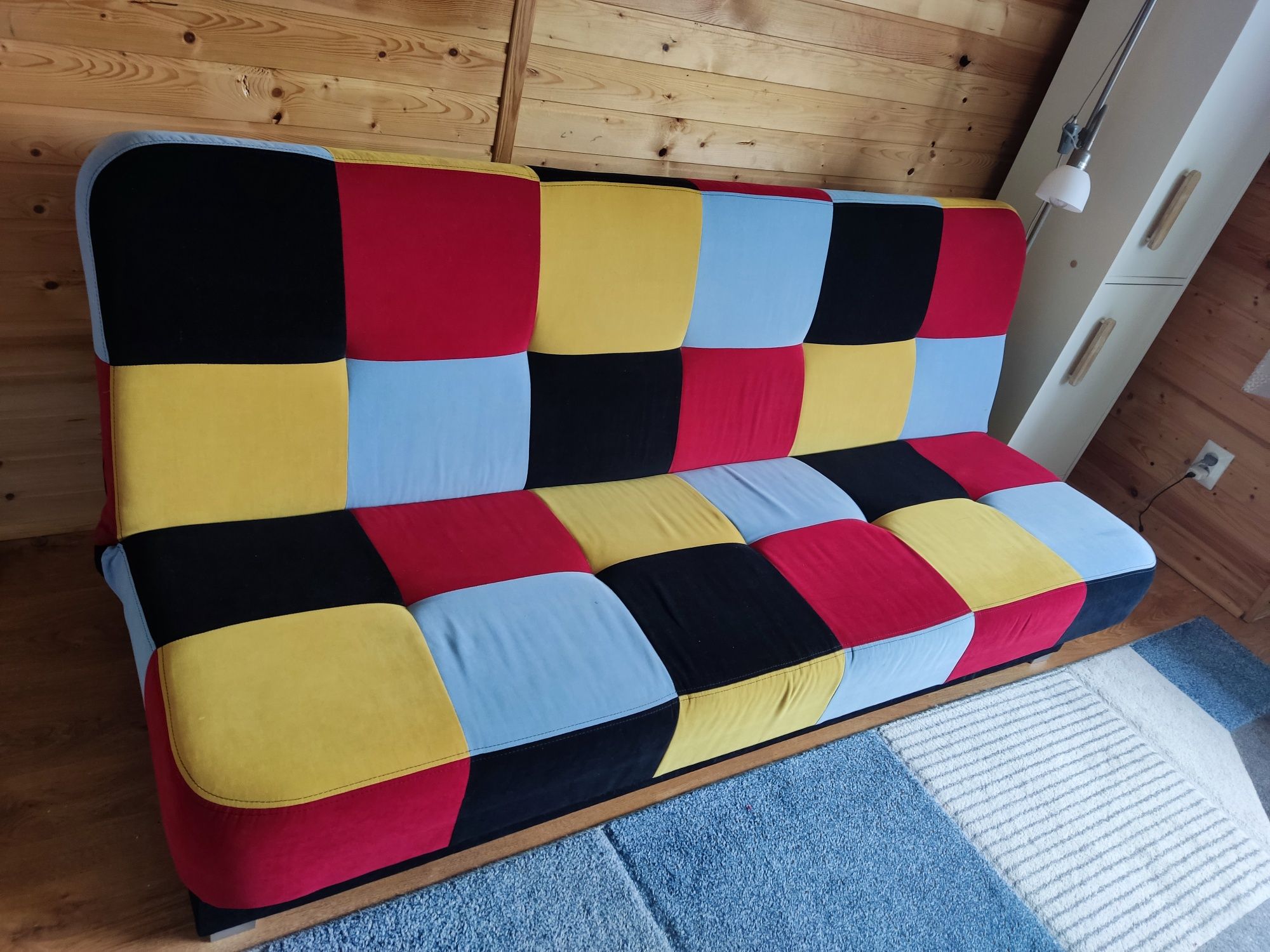 Sofa 190x60 cm wielokolorowa