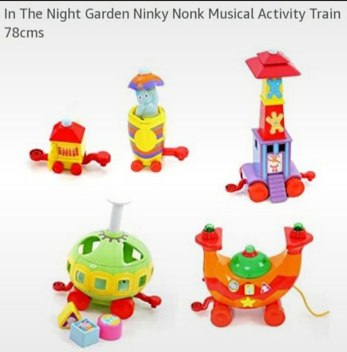 Dobranocny Ogród Iggle Piggle pociąg kolejka Ninky Nonk 1 element