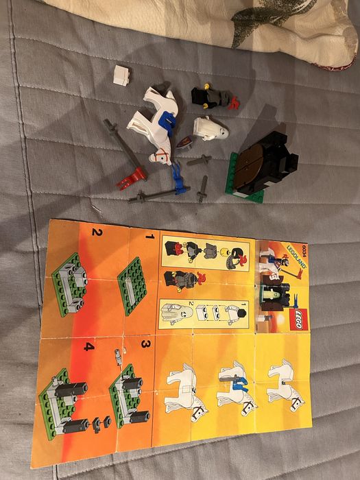 Lego 6034 duch Black Monarch Ghost castle