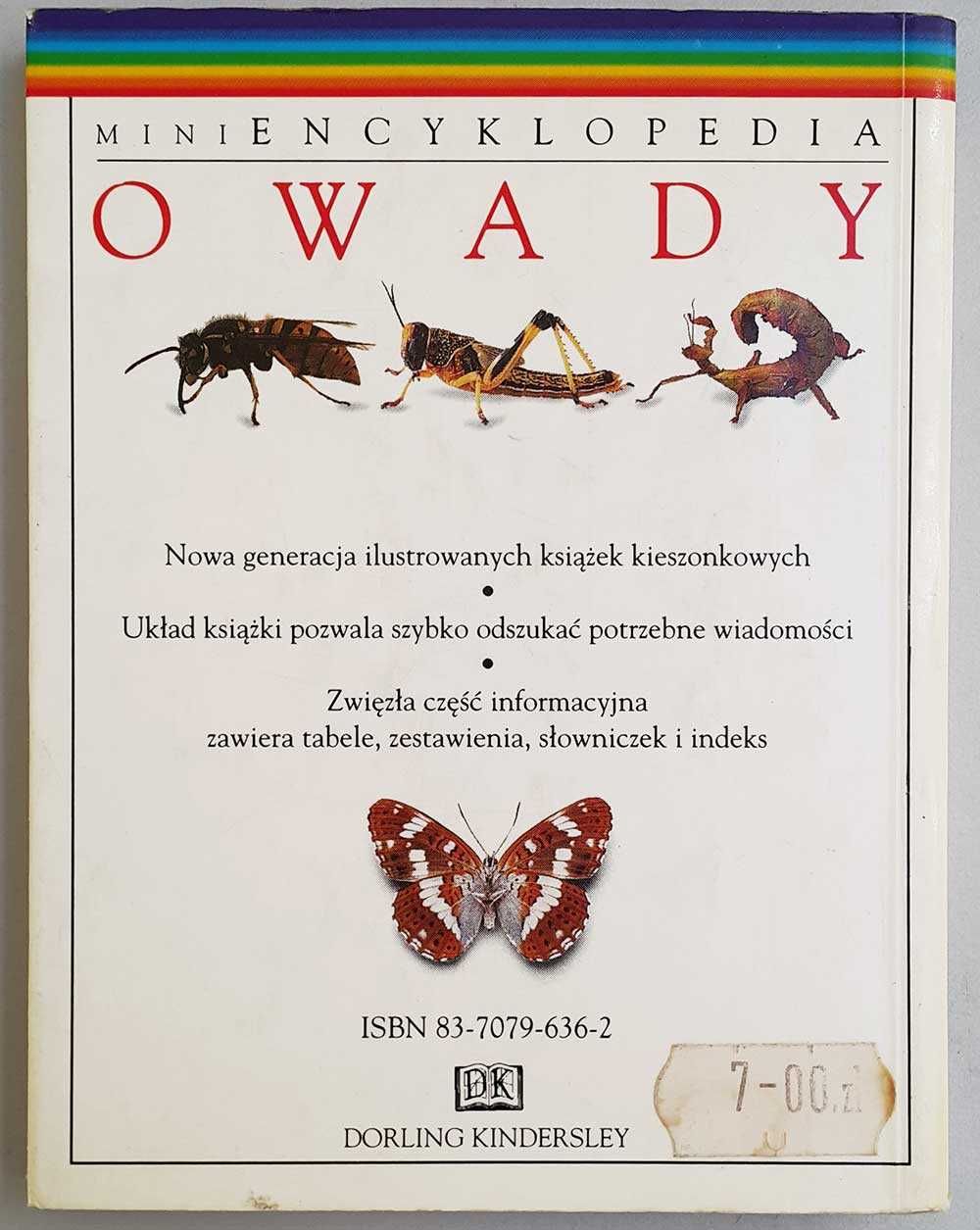 Owady Miniencyklopedia Owady kieszenie pełne wiedzy