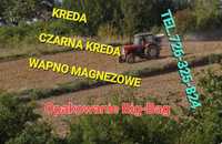 Wapno granulowane. Kreda. Czarna Kreda. Wapno Magnezowe