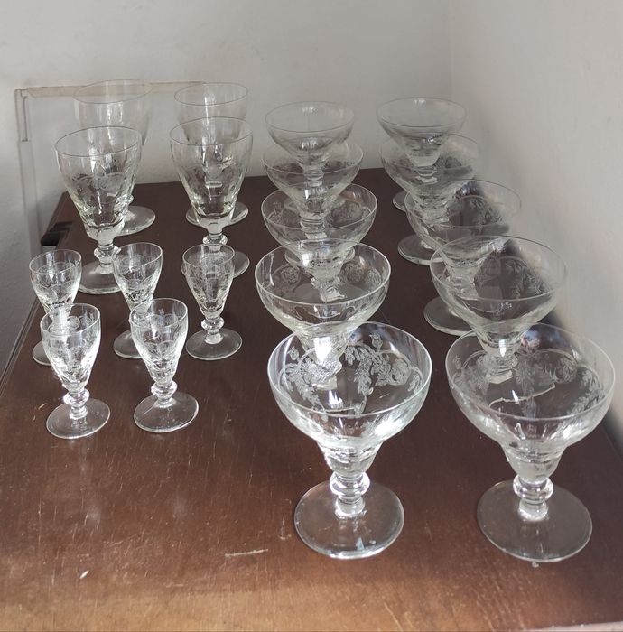 Copos cristal fino