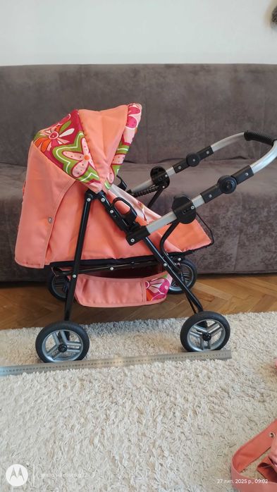 Дитяча коляска-трансформер для ляльок