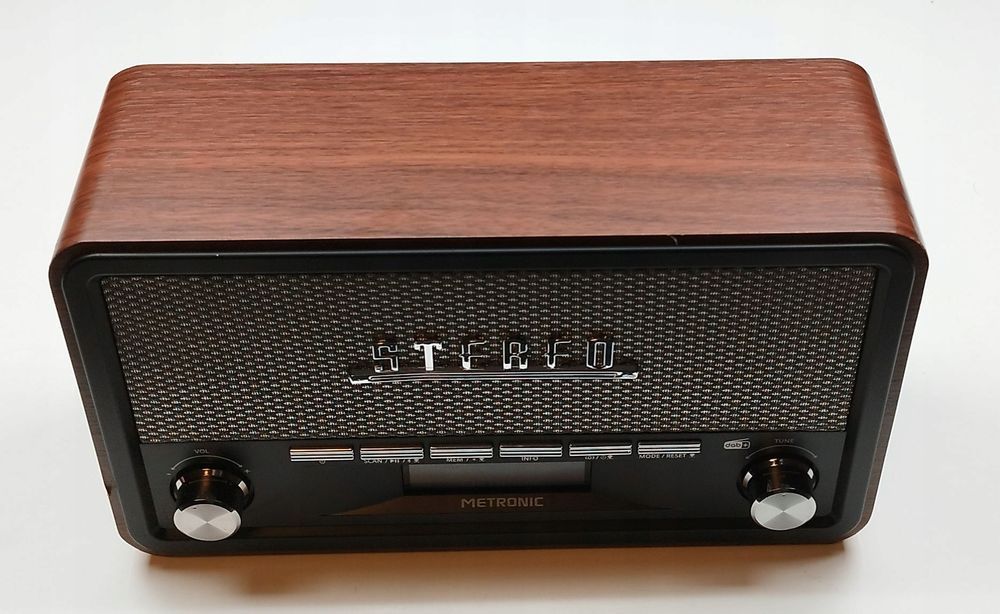 Radio Sieciowo-Bateryjne Am, Dab+, Fm Metronic 477230