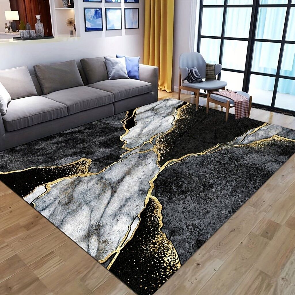 NOWY Dywan do Salonu Efekt 3D Nowoczesne Wzory Elegancki 200x300