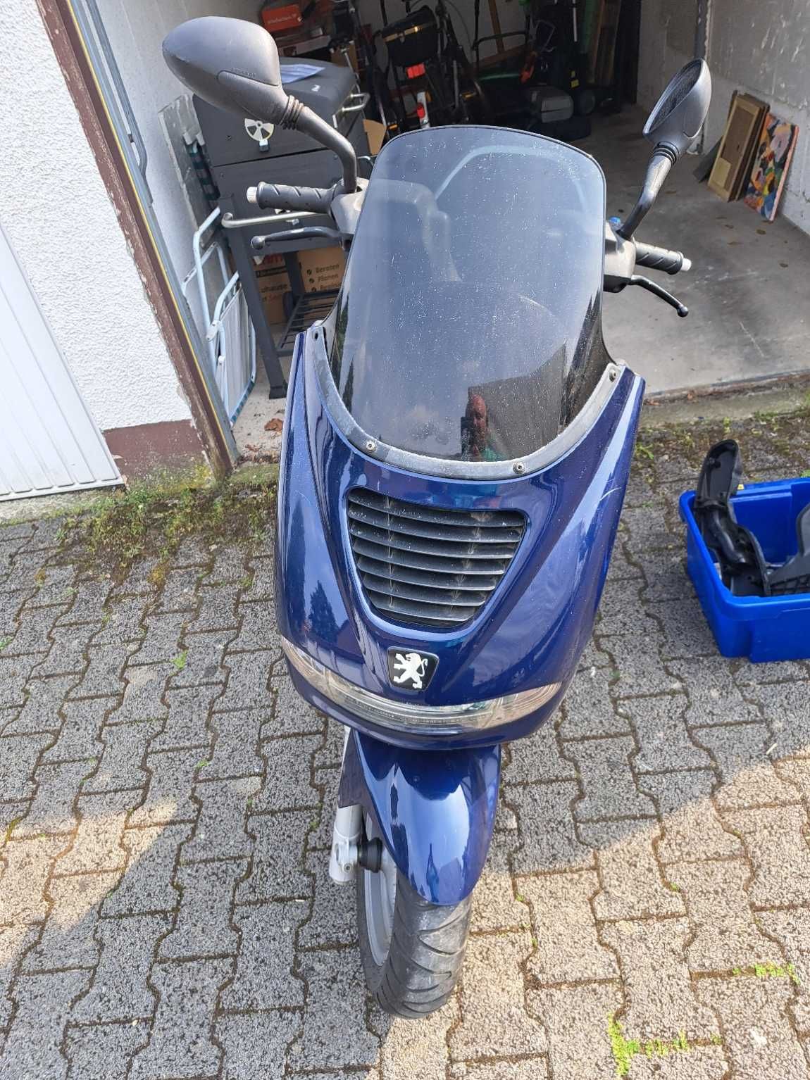 PEUGEOT ELYSEO 125cm skuter uszkodzony