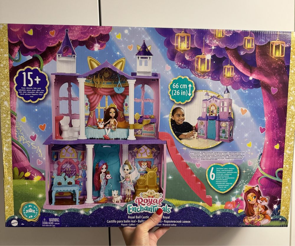 Дом  Enchantimals Royal Дворец замок королевский для  балов