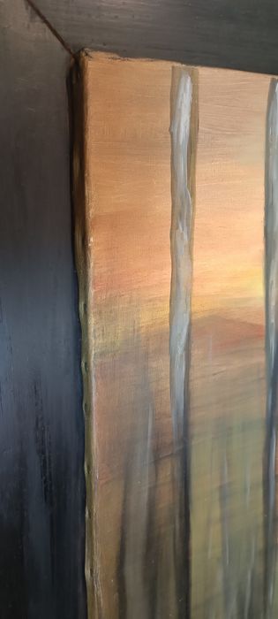 Quadro tela por do sol