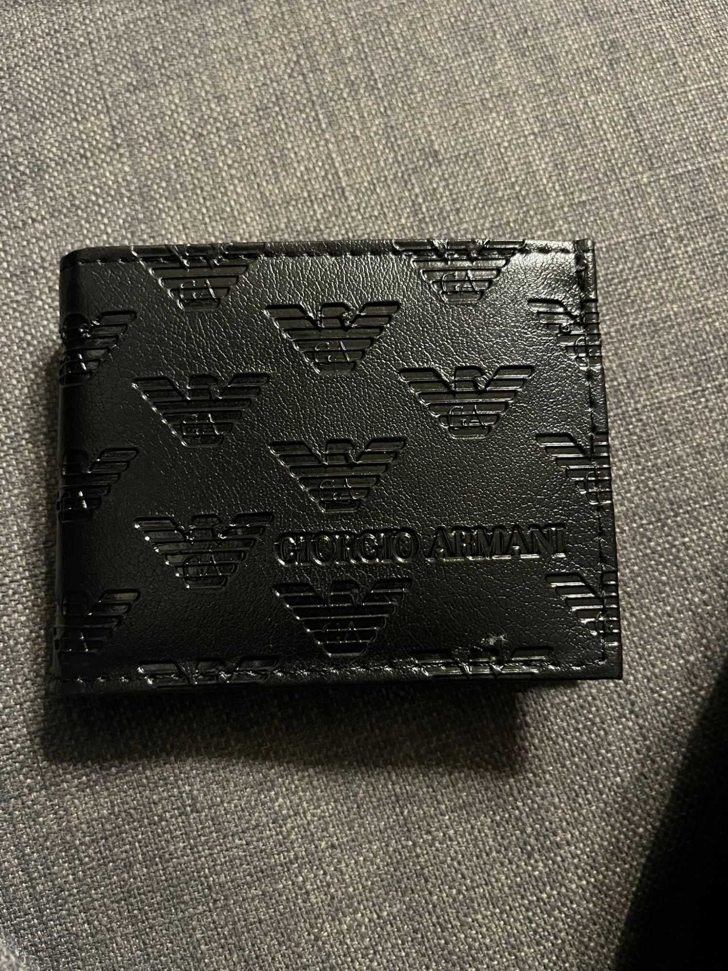 Portfele Meskie hugo boss phillip plein armani znaczki Premium