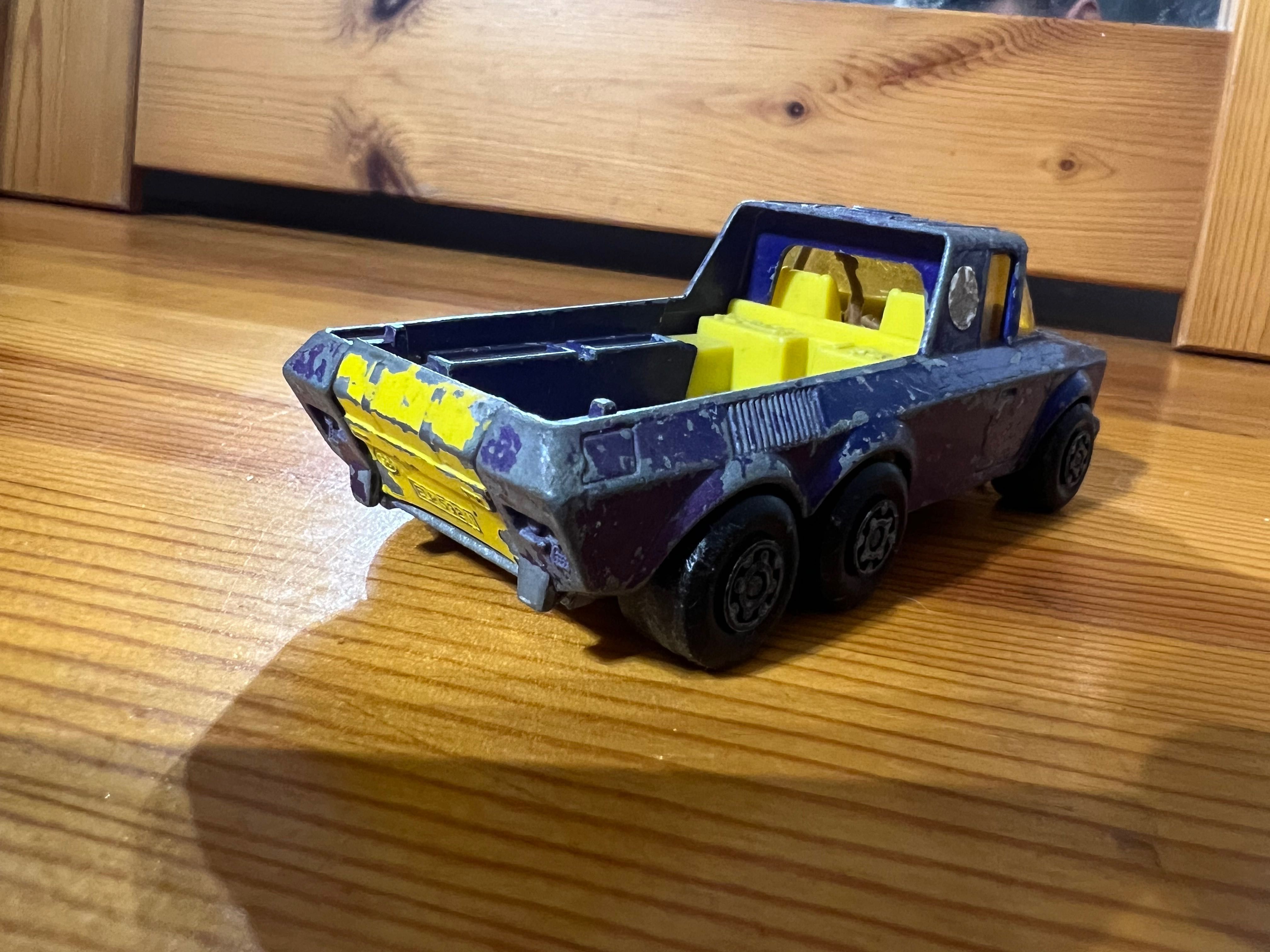 Auto Pick-up Truck Jeep MATCHBOX K-6/11 Super Kings Model 1974r Unikat