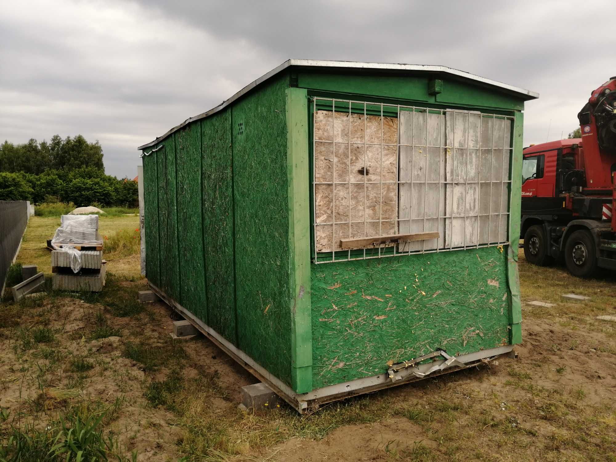 Barak kontener pakamera 6,00 x 2,40 m