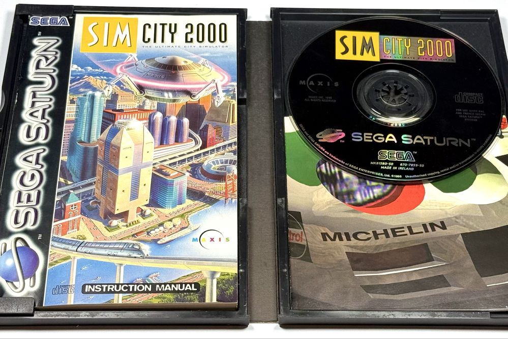 Sim City 2000 Sega Saturn