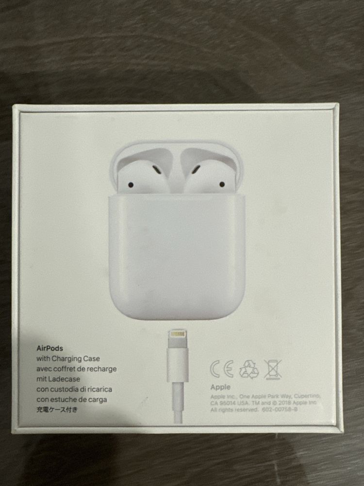 AirPods with Charging Case + case