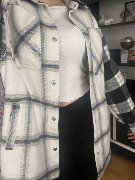 Kurtka koszulowa h&m jesień