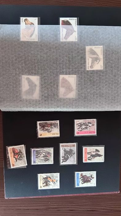 Álbum de selos de Cavalos