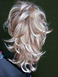 Peruka Wiginway, piekny naturalny kolor, popielaty blond