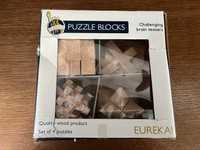 Puzzle drewniane przestrzenne 3D Eureka