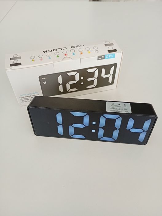 Budzik elektroniczny led nowy