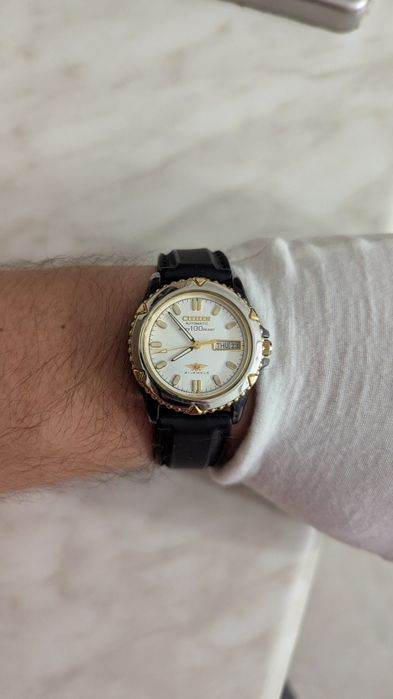 Часы Citizen automatic 100 м, годинник механічний сітізен Японія