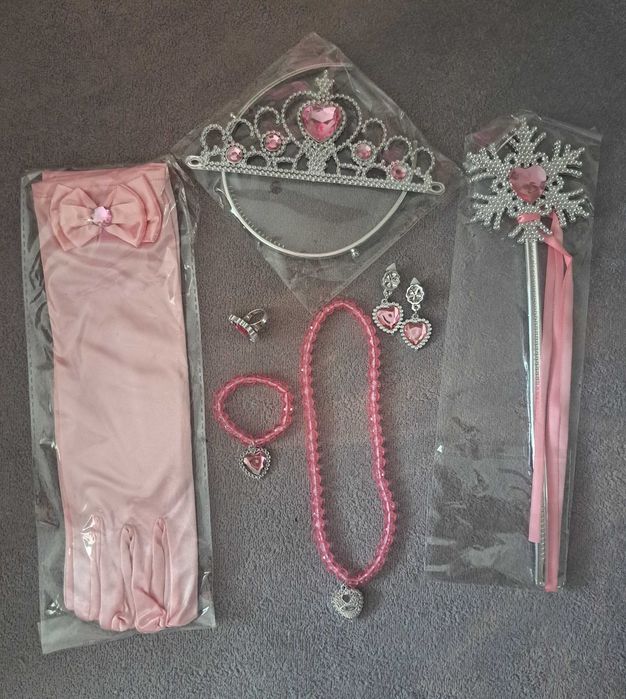 Sukienka kostium przebranie Księżniczki 120 cm