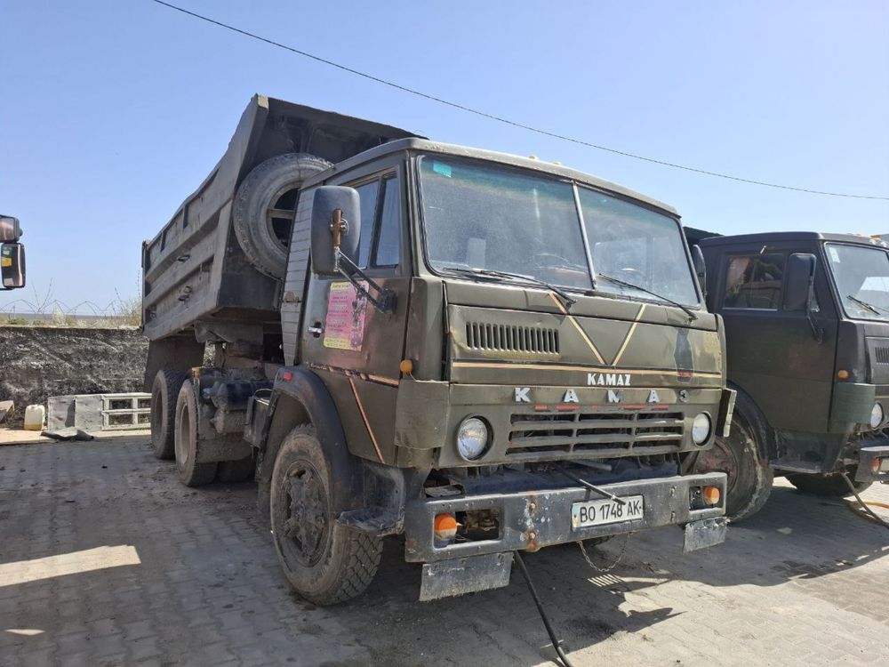 КАМАЗи самосвали совки на продаж на ходу