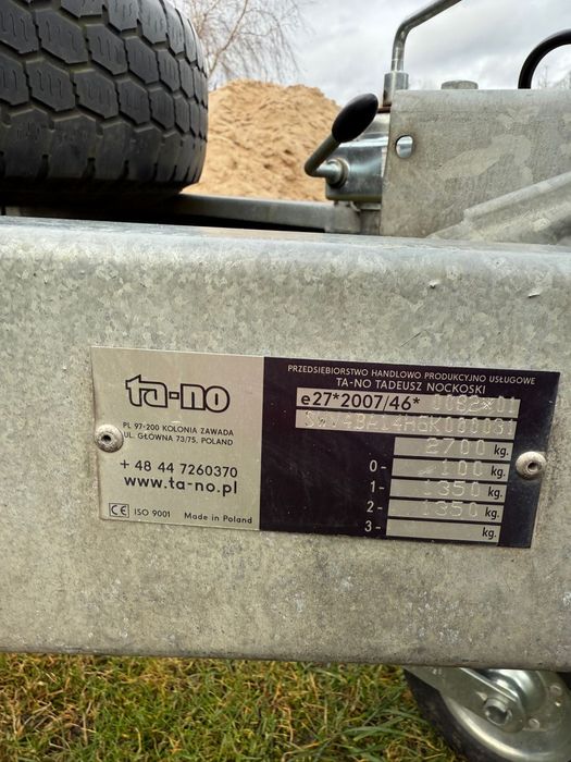 Laweta ta-no 2016rok. 2700dmc