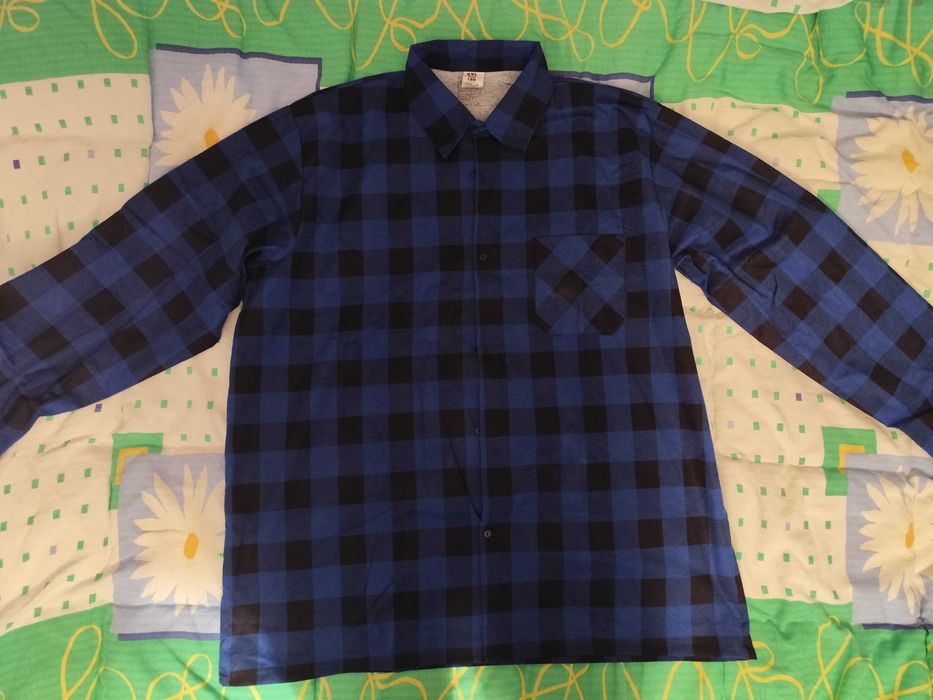 Robocza koszula flanelowa XXL 100% bawełna POLKA PRODUKCJA (OKAZJA)
