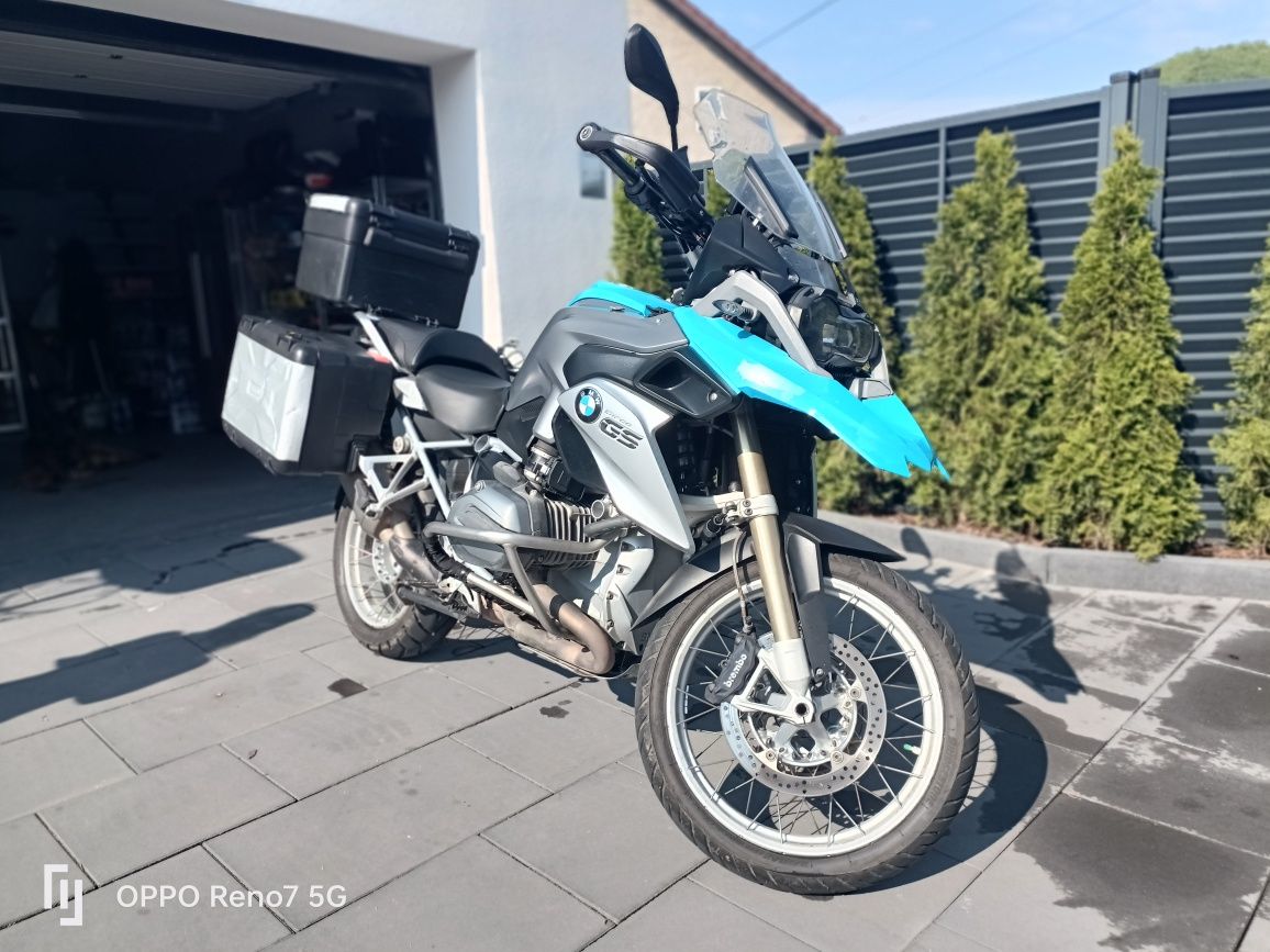 BMW R1200 GS 2014 WYNAJEM motocykla WYPOŻYCZALNIA motorów motocykli