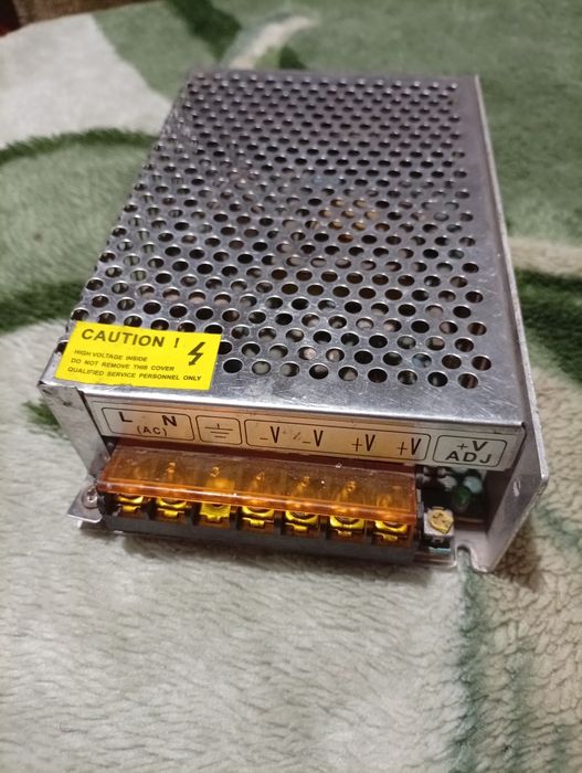 Блок питания адаптер 12V 20A металлический корпус