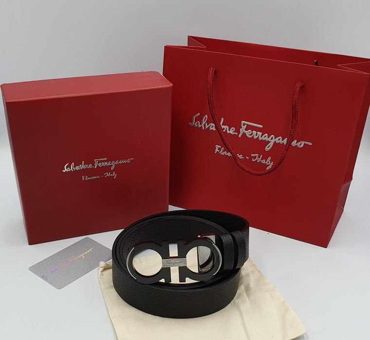 чоловічий ремінь Salvatore Ferragamo Мужской ремень SF