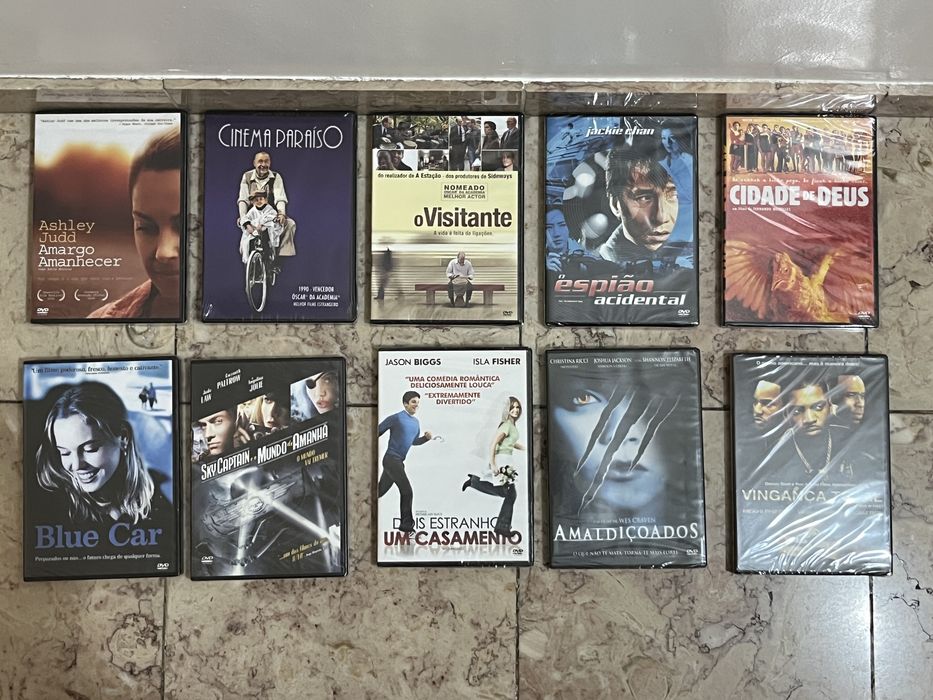 DVDs – Filmes variados | 1€ cada