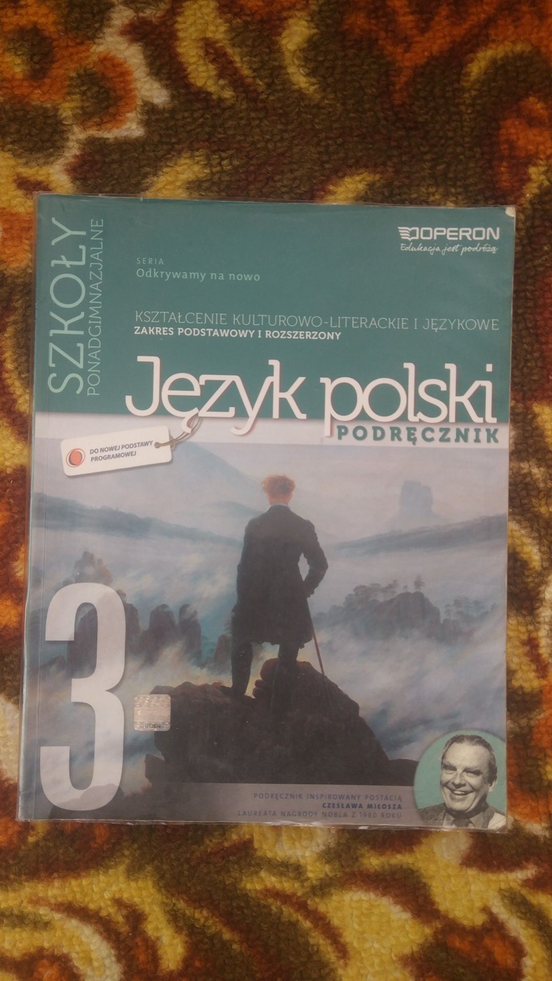 Podręcznik język polski, operon, liceum technikum, część 3